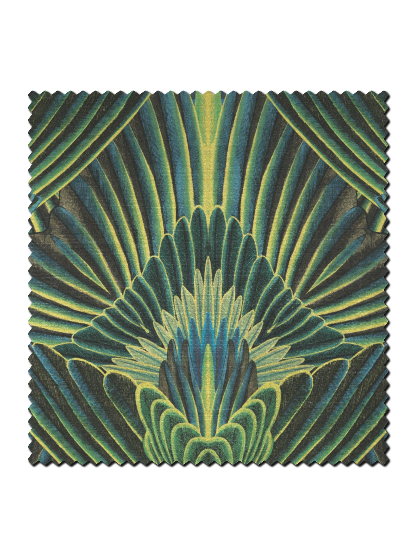 Gershwing 'Parakeet' Recycled Velvet Sample