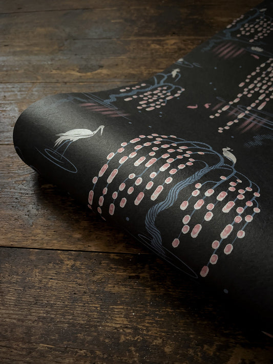 Kyoto Blossom Wallpaper Sample