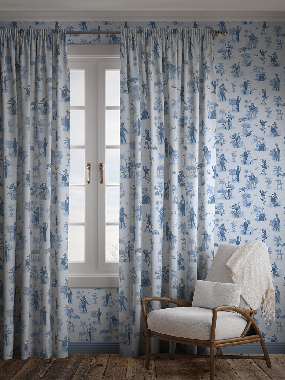 Safari Soirée 'Bleu' Linen