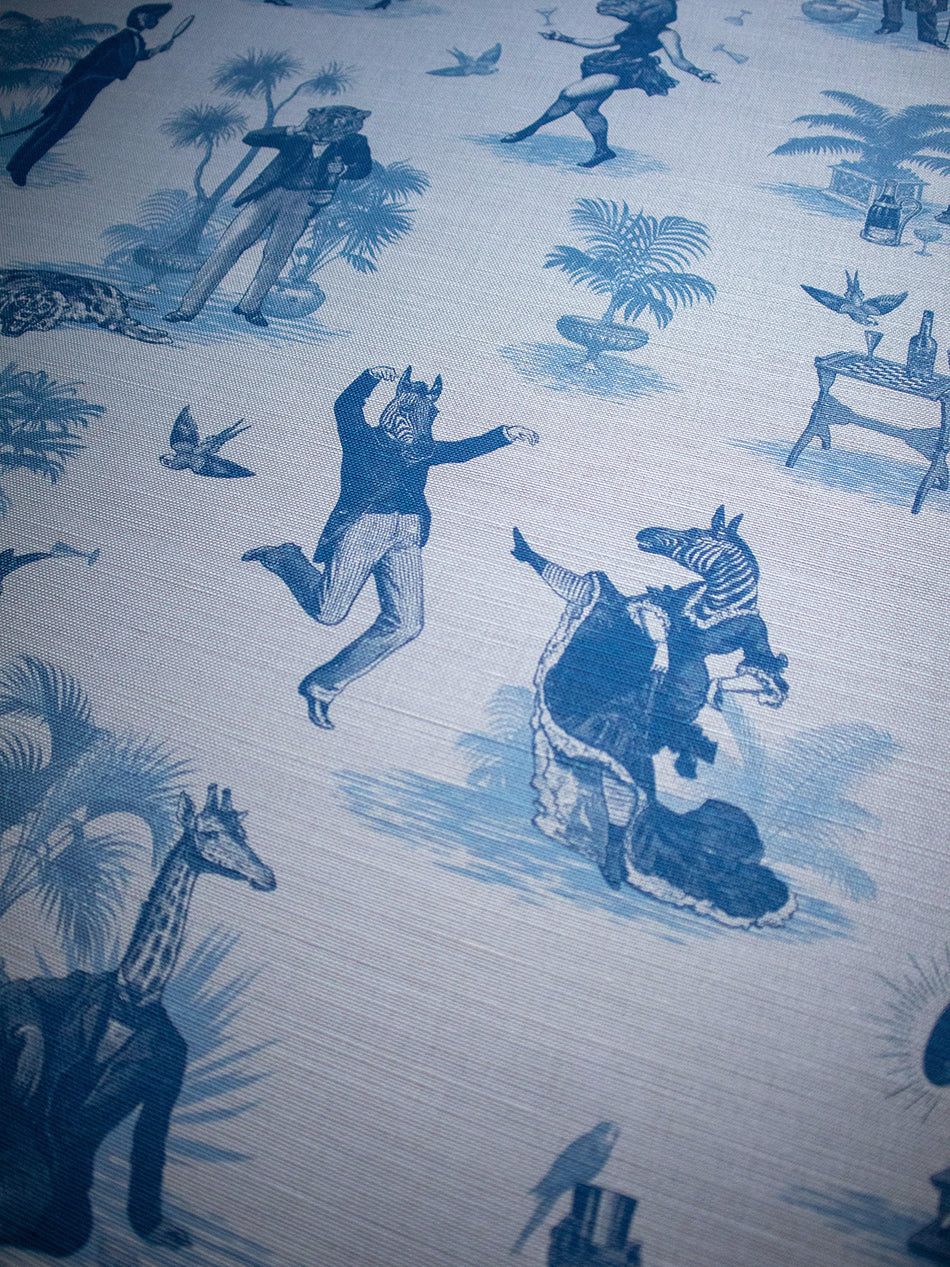 Safari Soirée 'Bleu' Linen