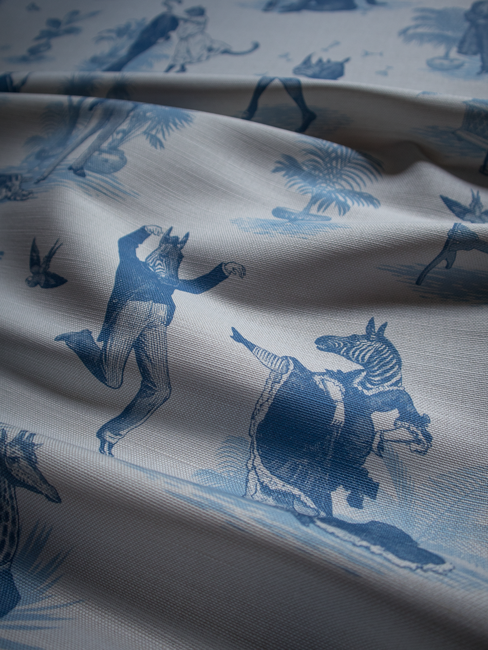 Safari Soirée 'Bleu' Linen