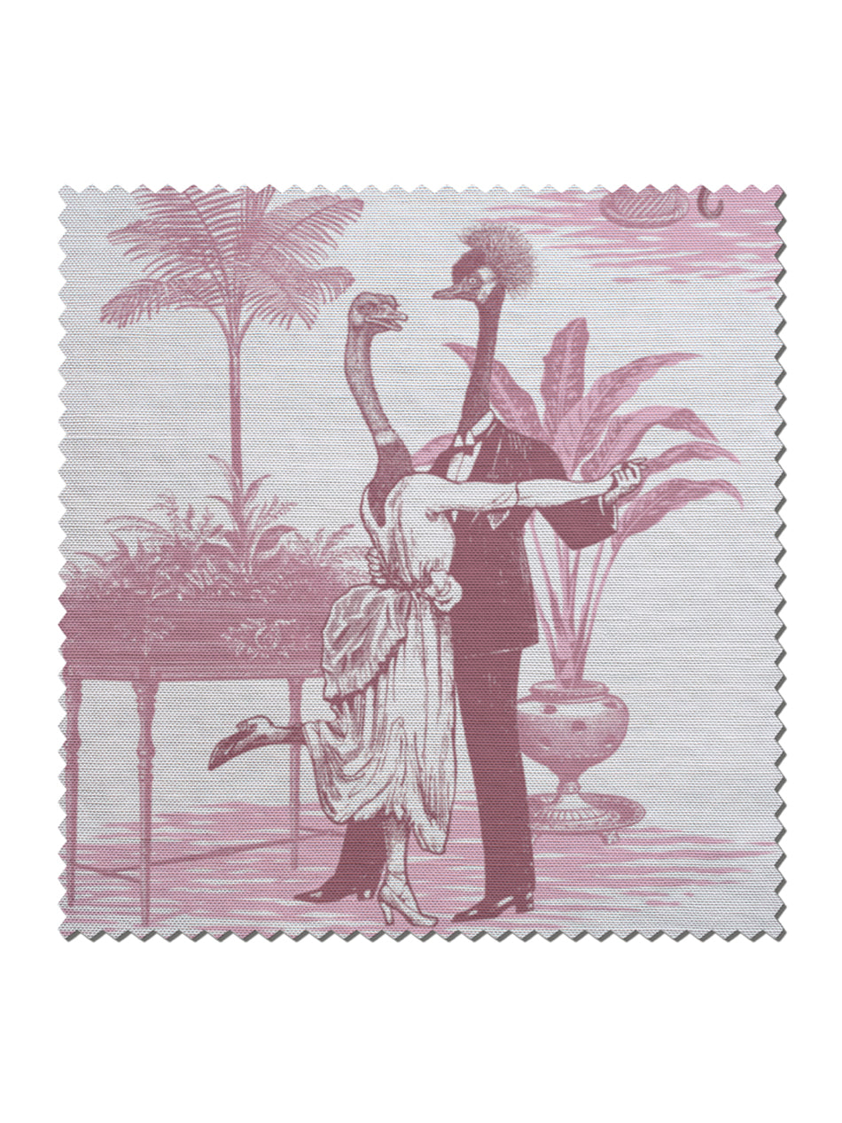 Safari Soirée 'Rouge' Linen Sample