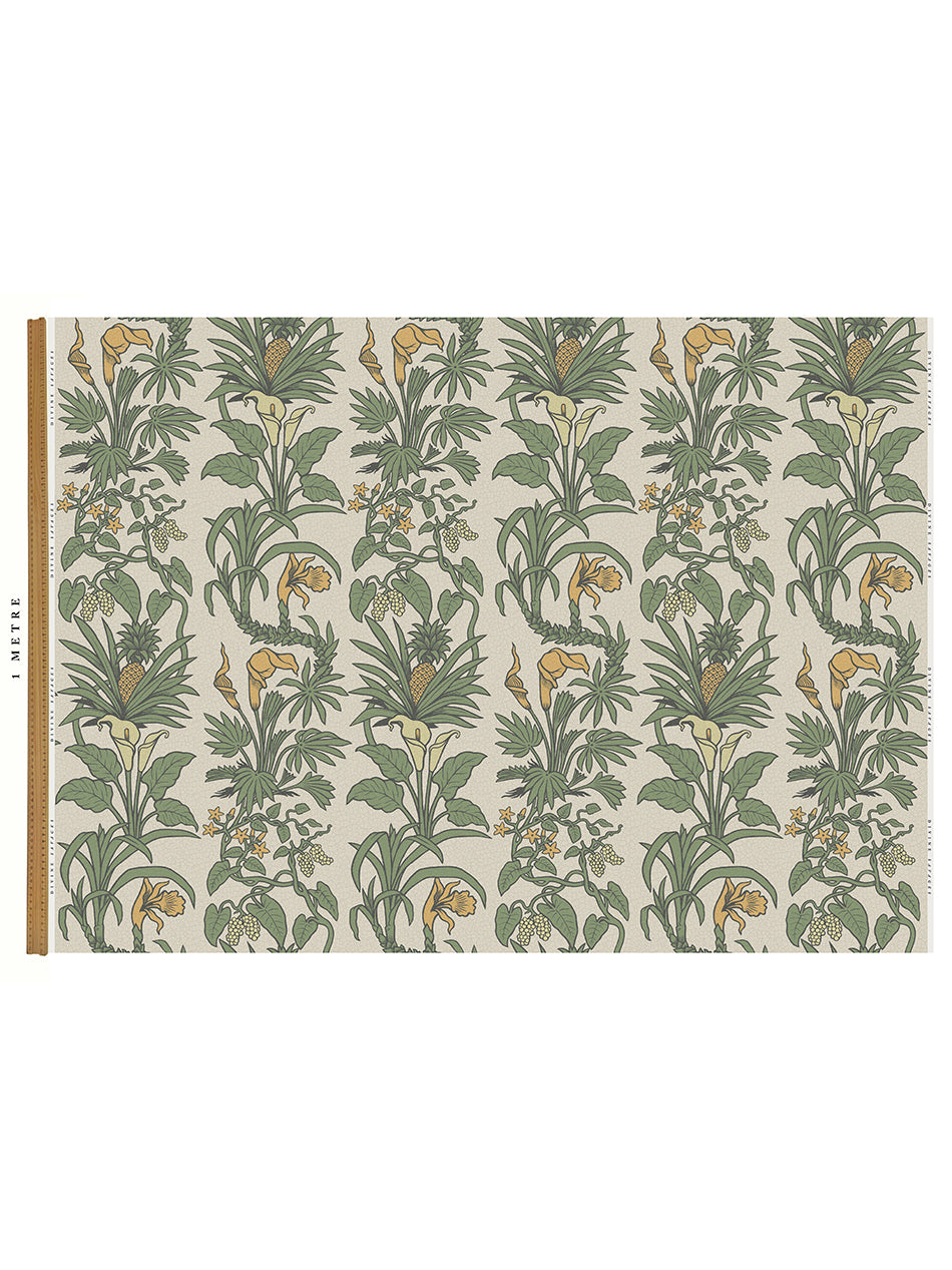 Botanize Heritage 'Palm Green' Linen