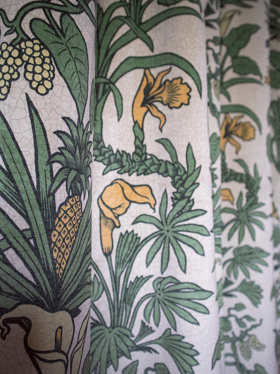 Botanize Heritage 'Palm Green' Recycled Velvet
