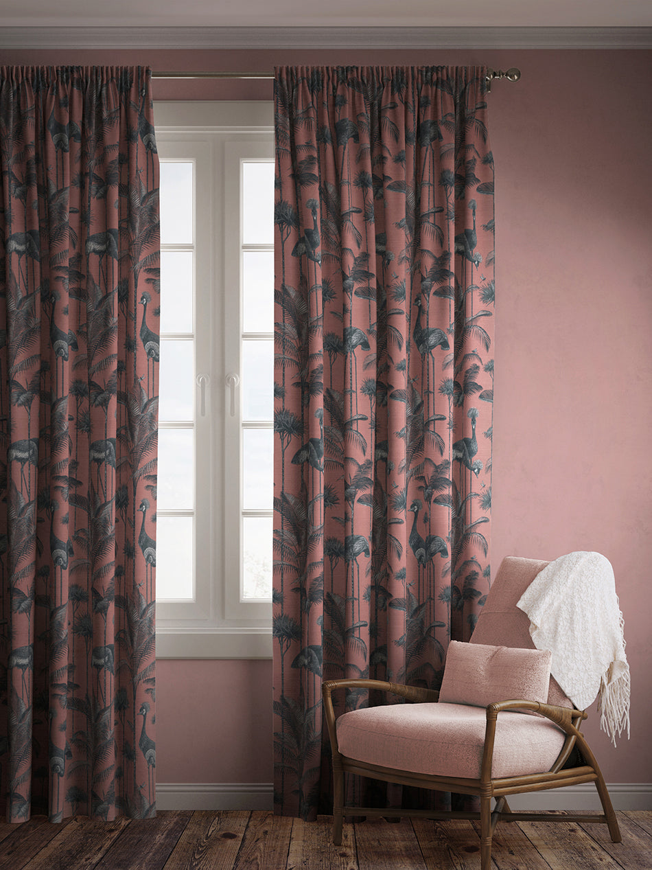 Crane Fonda 'Coral' Recycled Velvet