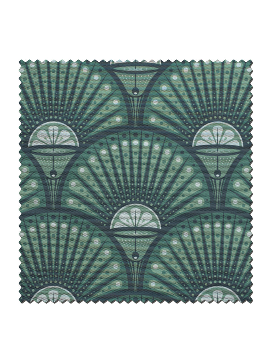 Deco Martini 'Arsenic' Linen Sample