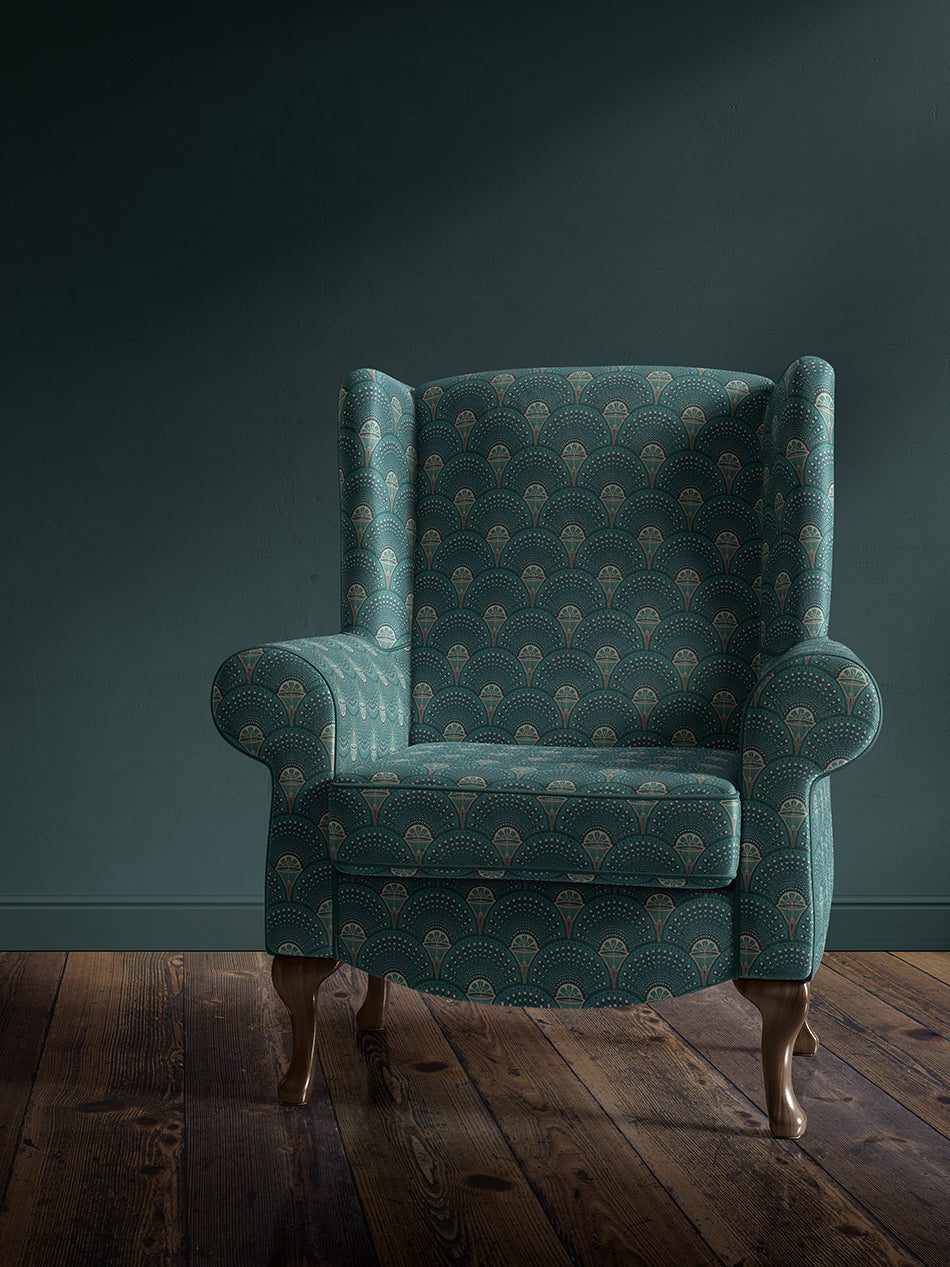 Deco Martini 'Green Gold' Recycled Velvet