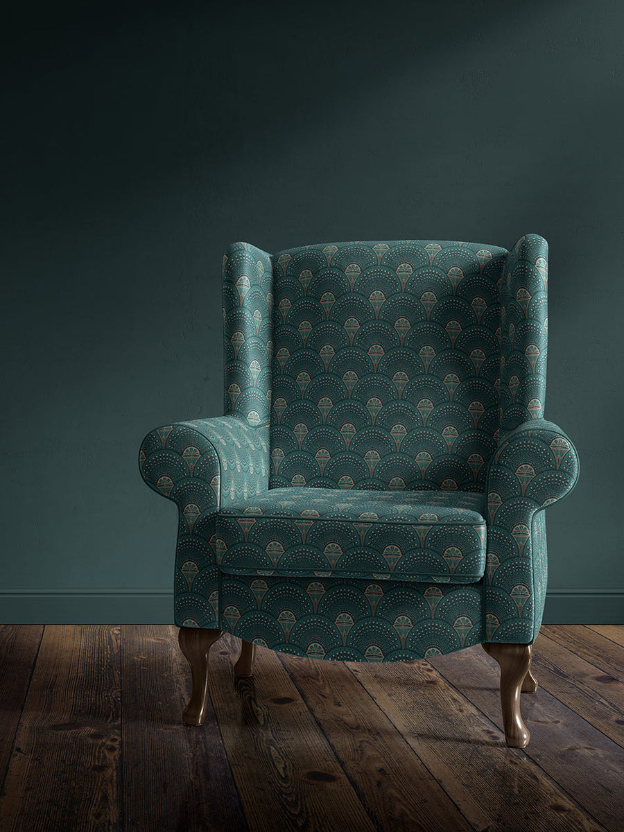 Deco Martini Green Gold Recycled Velvet Divine Savages