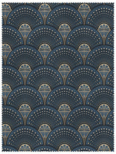 Load image into Gallery viewer, Deco Martini &#39;Midnight Gold&#39; Linen
