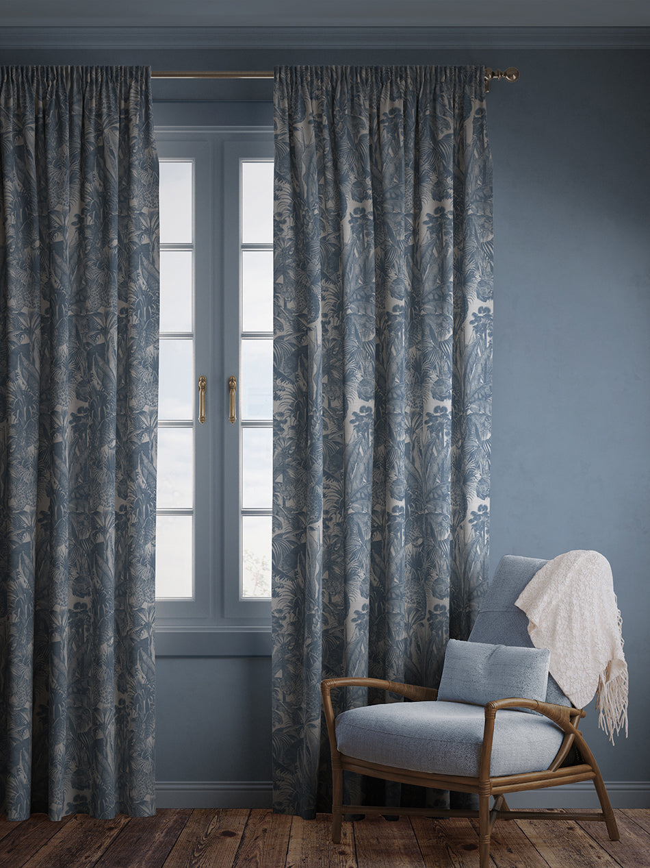 Faunacation 'Bombay Blue' Recycled Velvet