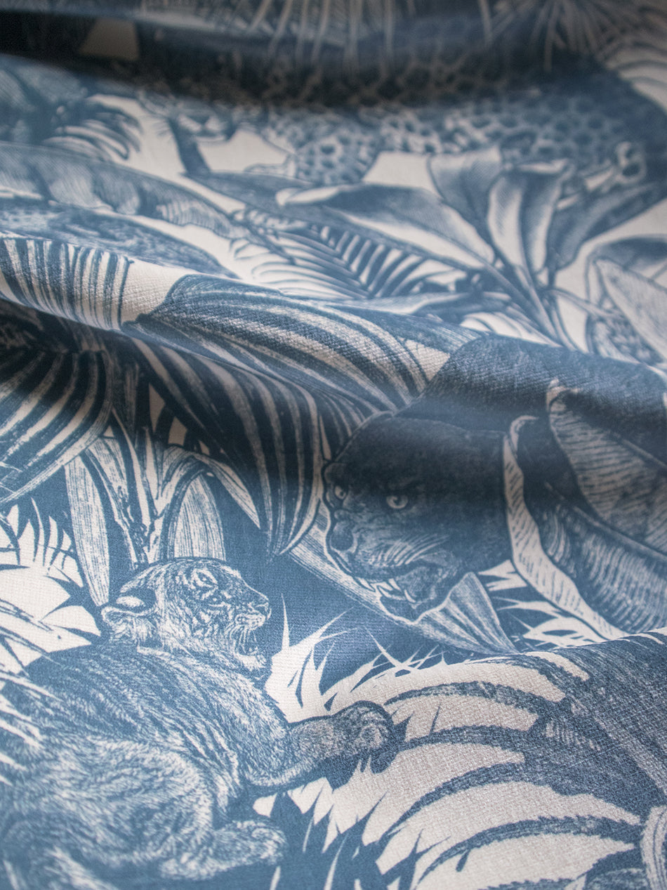 Faunacation 'Bombay Blue' Recycled Velvet