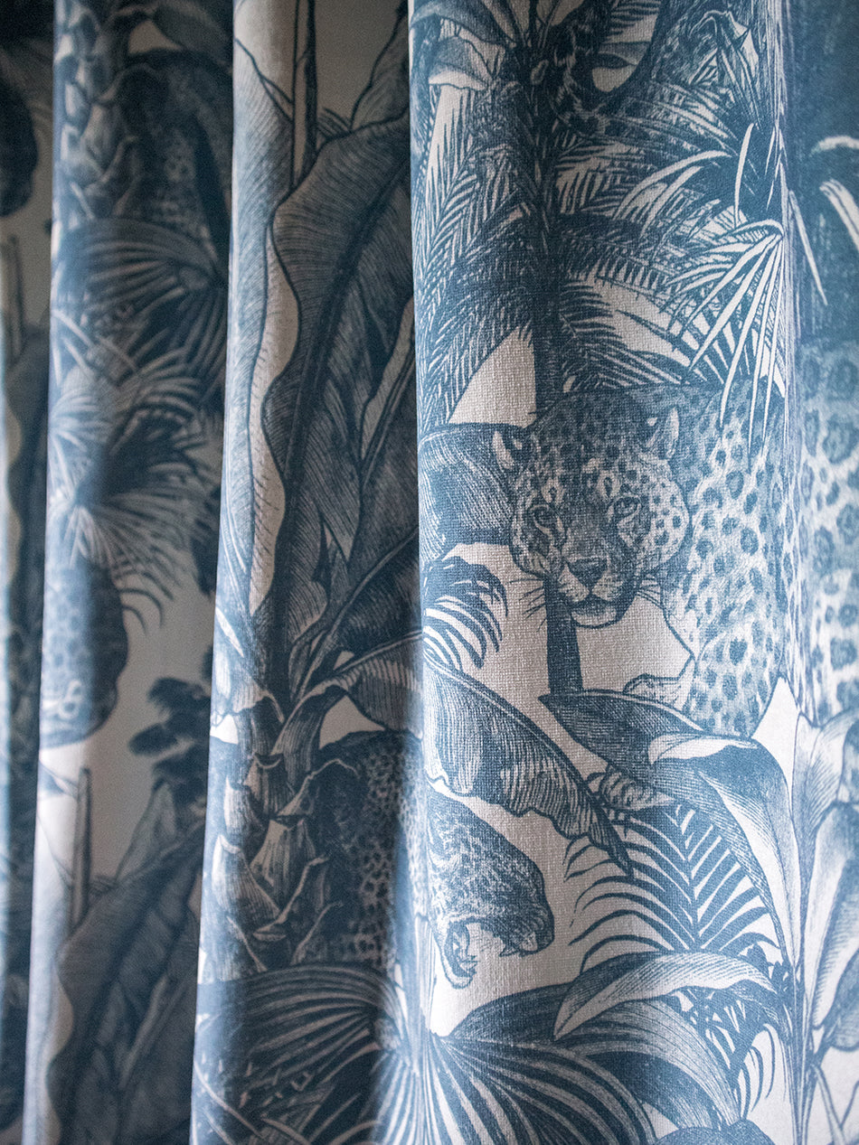Faunacation 'Bombay Blue' Recycled Velvet