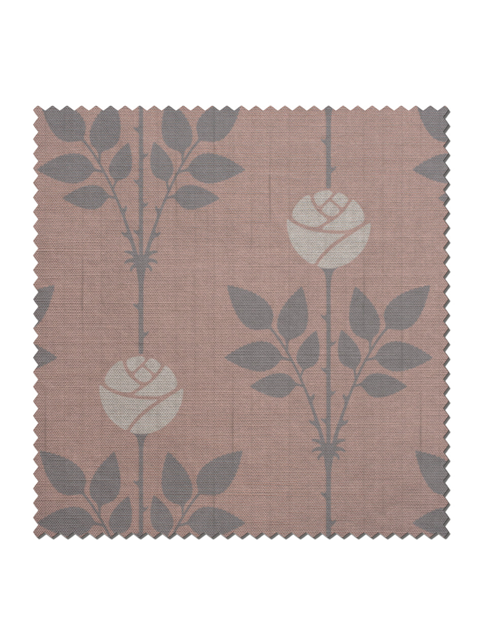 Rozalia 'Blushing Rose' Linen Sample