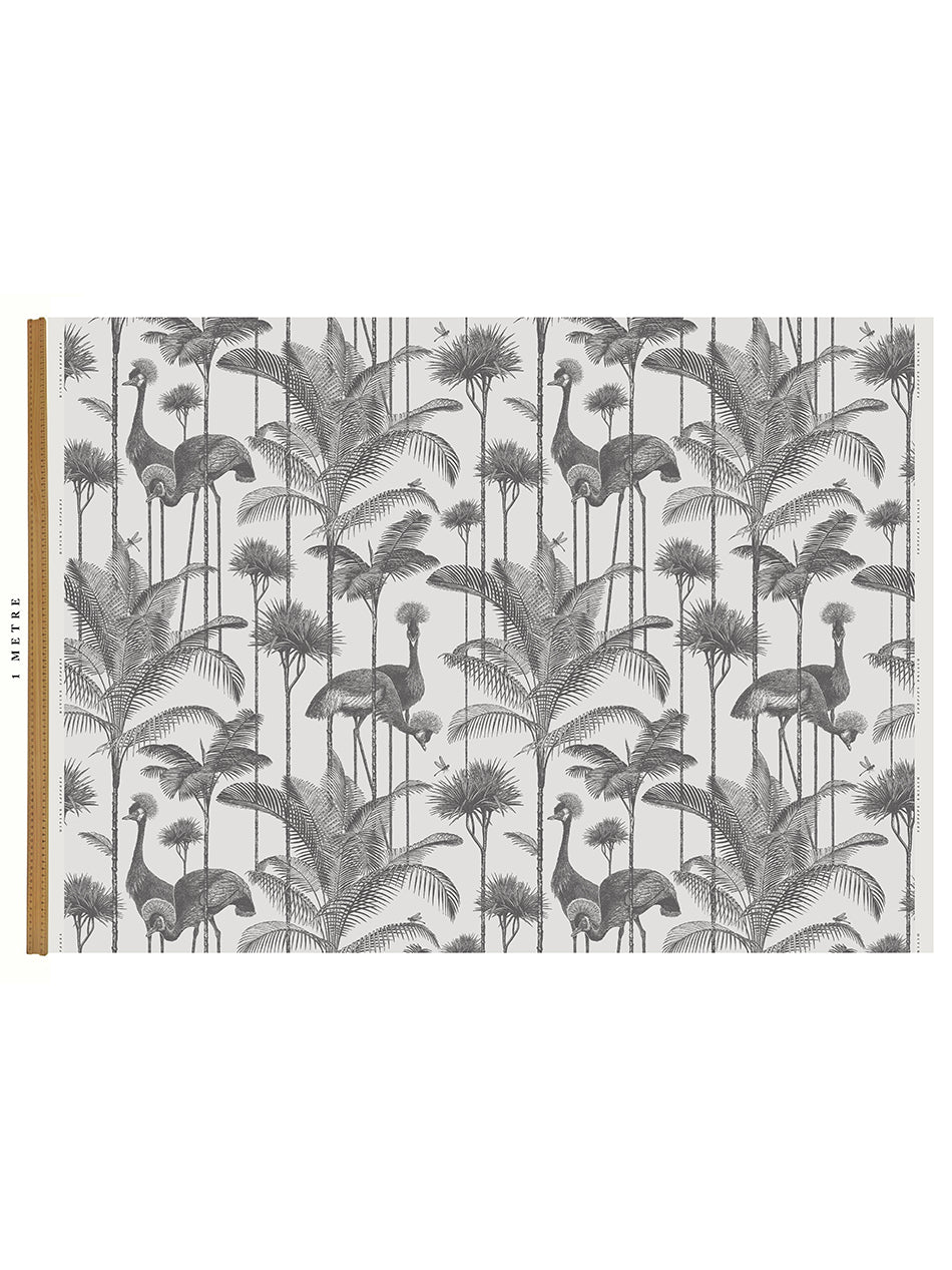 Crane Fonda 'Charcoal' Recycled Velvet Sample