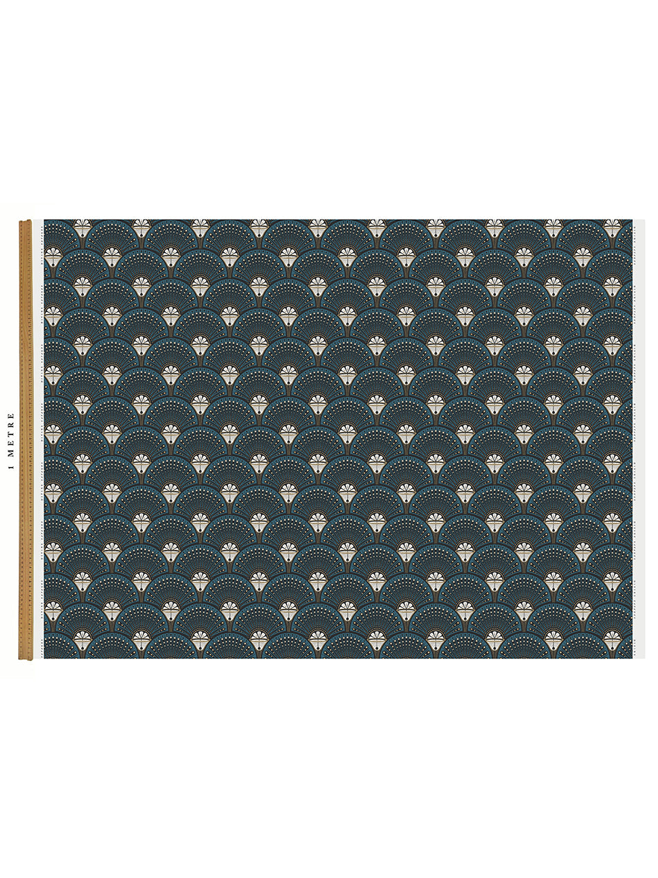 Deco Martini 'Teal' Recycled Velvet Sample
