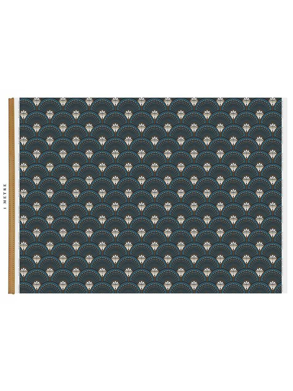 Deco Martini 'Teal' Recycled Velvet