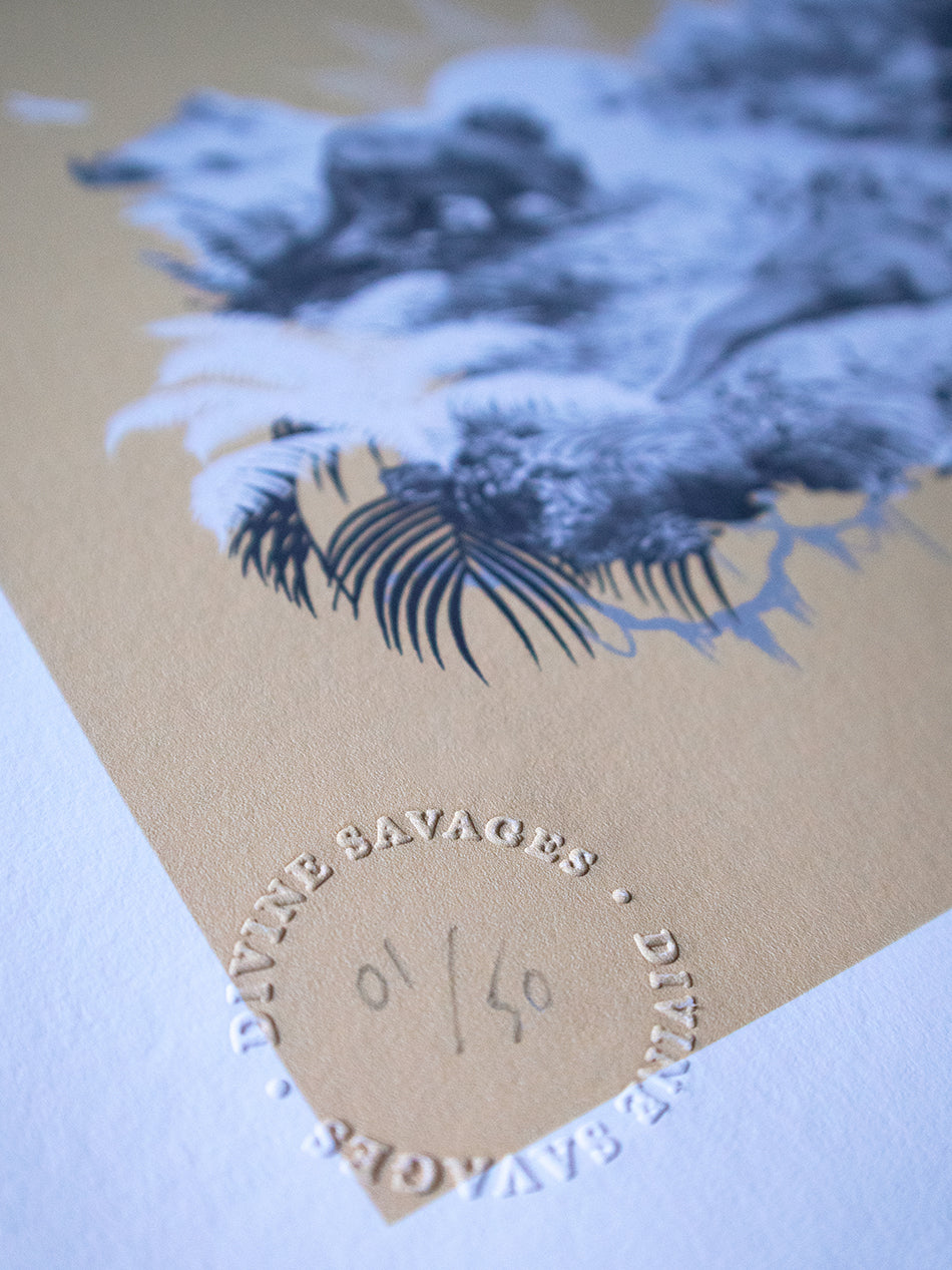 Extinctopia 'Keep Off' Limited Edition Art Print