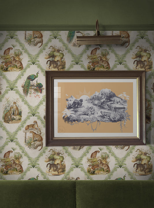 Extinctopia 'Keep Off' Limited Edition Art Print