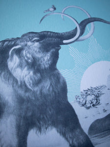 Extinctopia 'Mammoth' Limited Edition Art Print