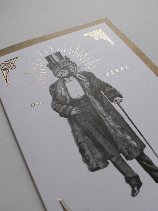 On Fleek Greeting Card