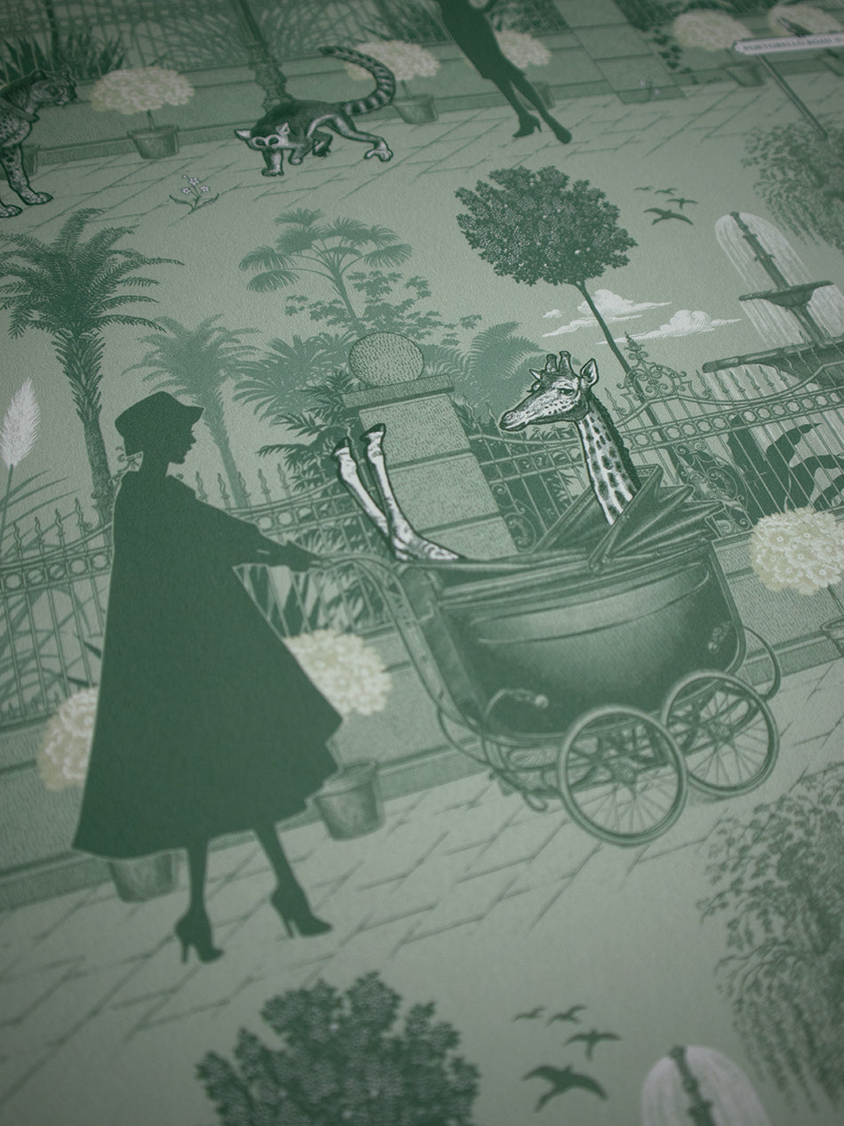 Portobello Parade Wallpaper