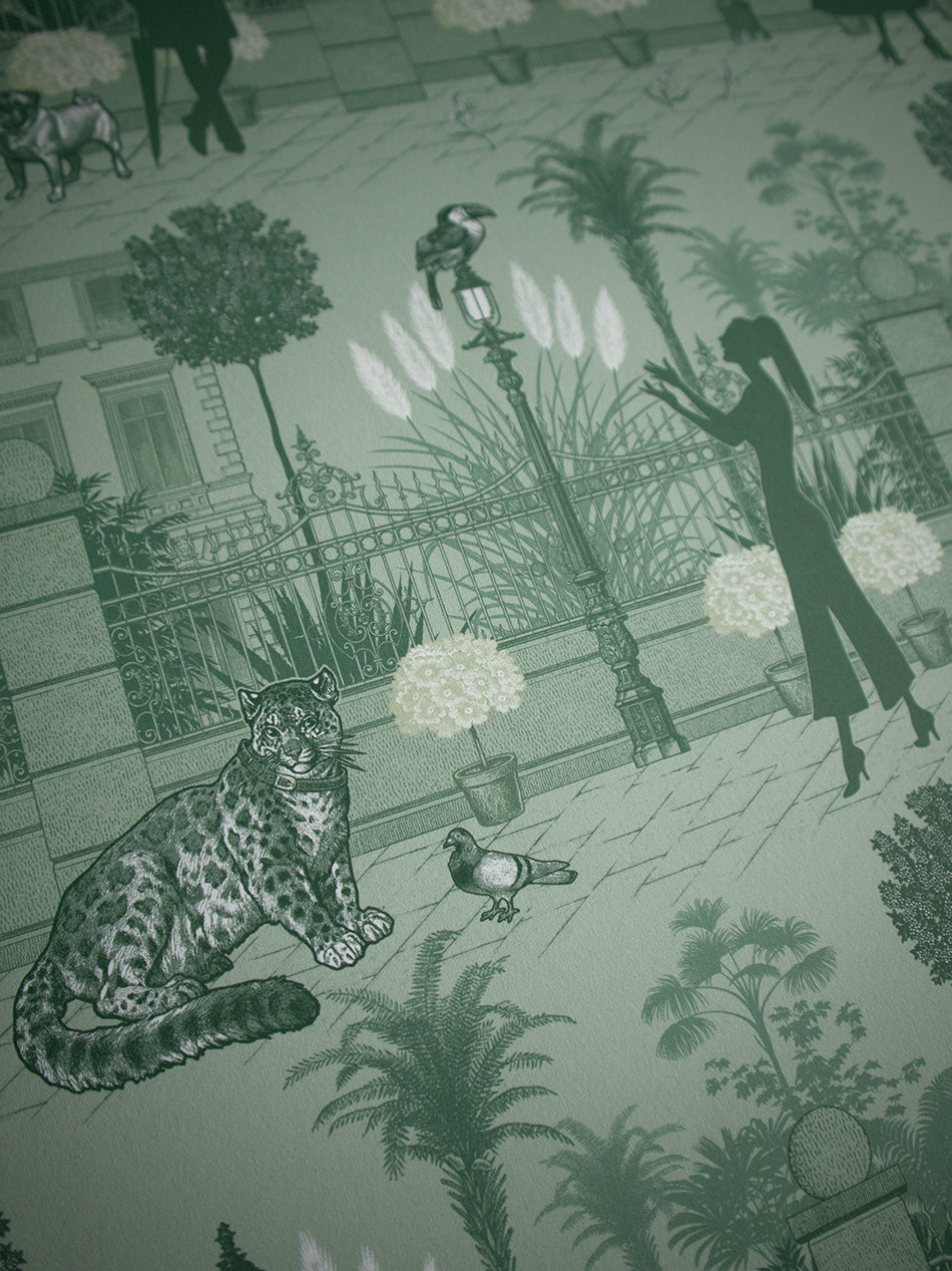 Portobello Parade Wallpaper