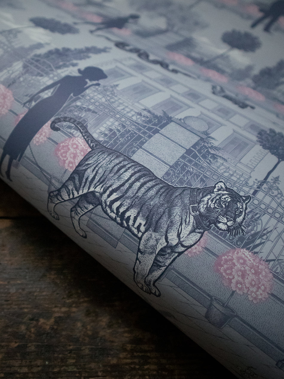 Portobello Parade Wallpaper Sample