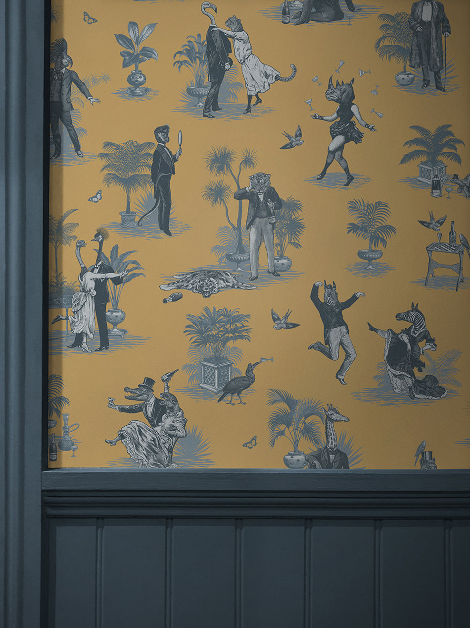 Safari Soiree Wallpaper Sample