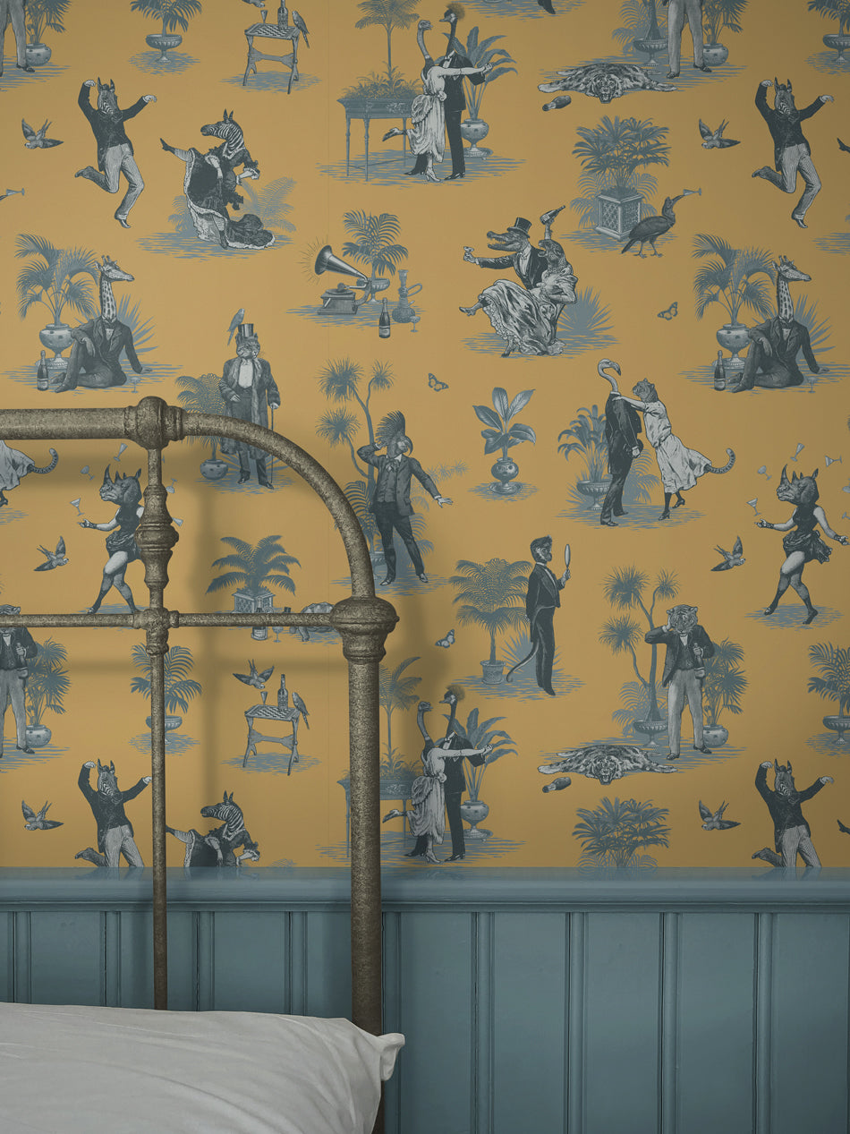 Safari Soiree Wallpaper Sample
