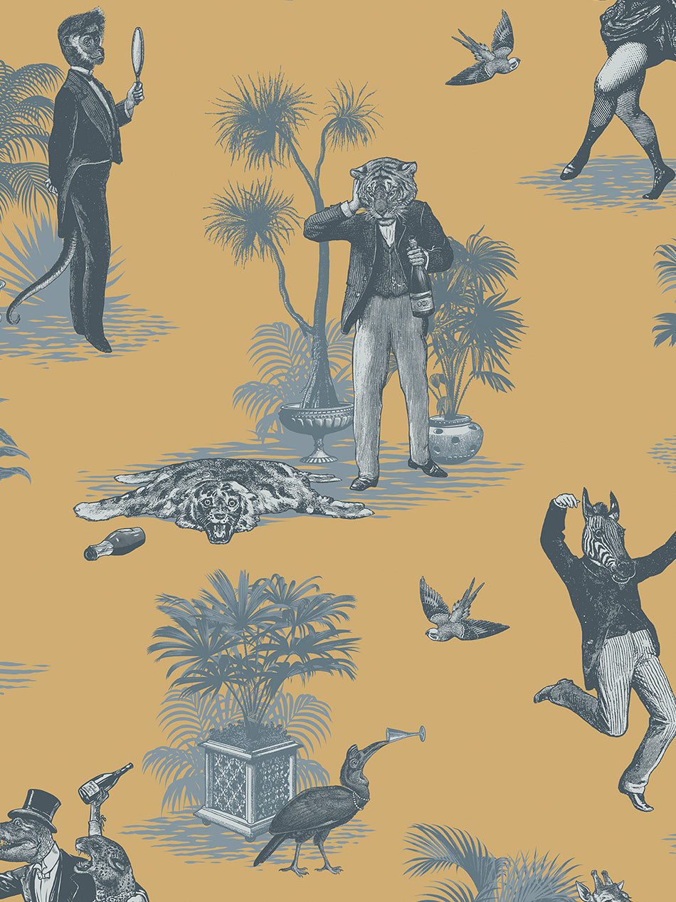 Safari Soiree Wallpaper Sample