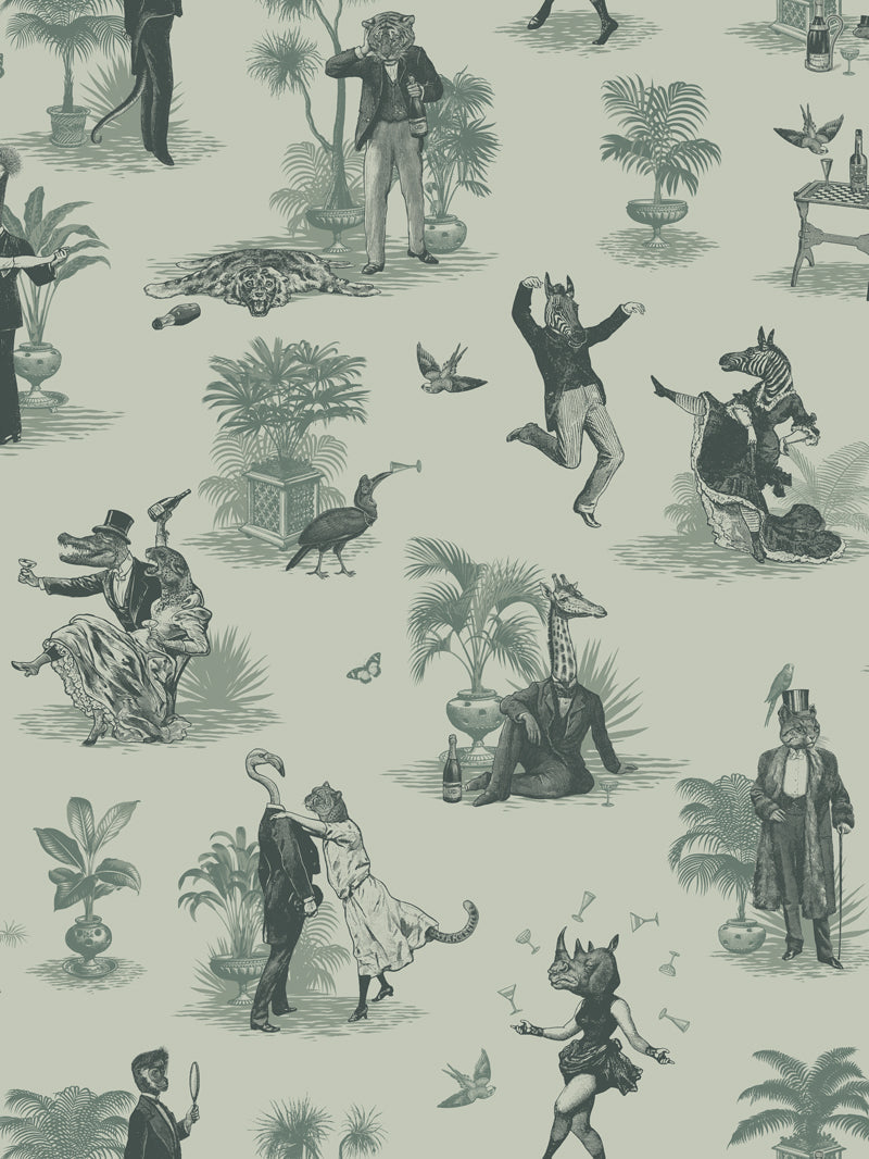Safari Soiree Wallpaper Sample