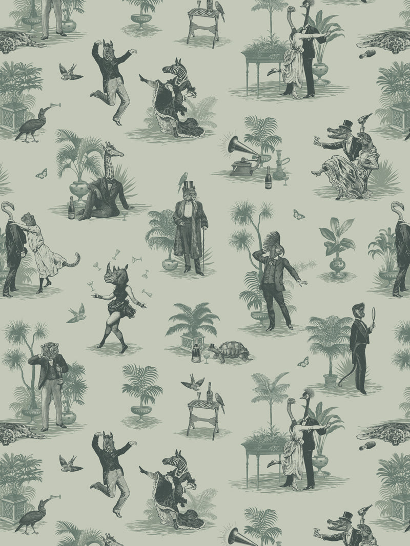 Safari Soiree Wallpaper Sample