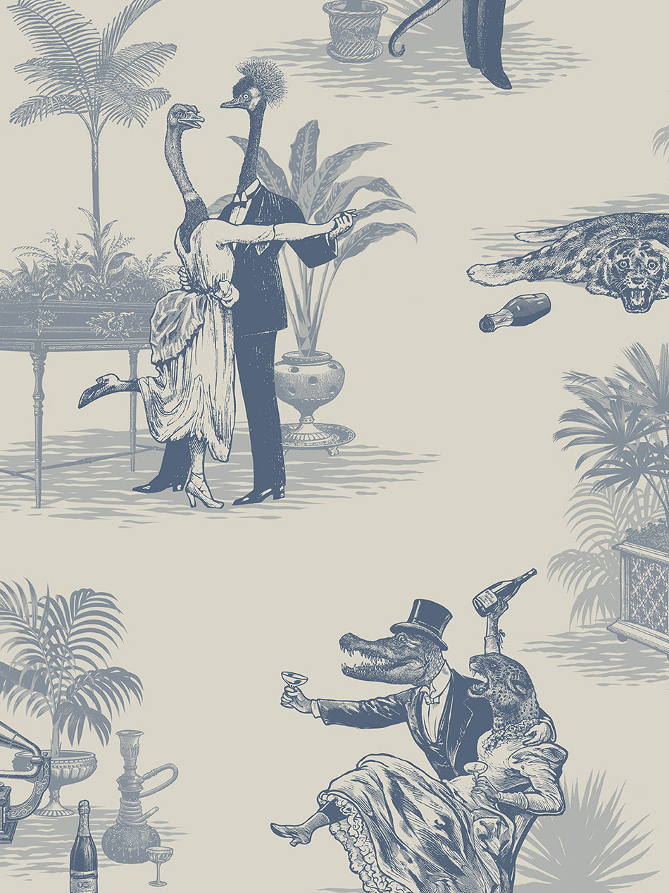 Safari Soiree Wallpaper Sample