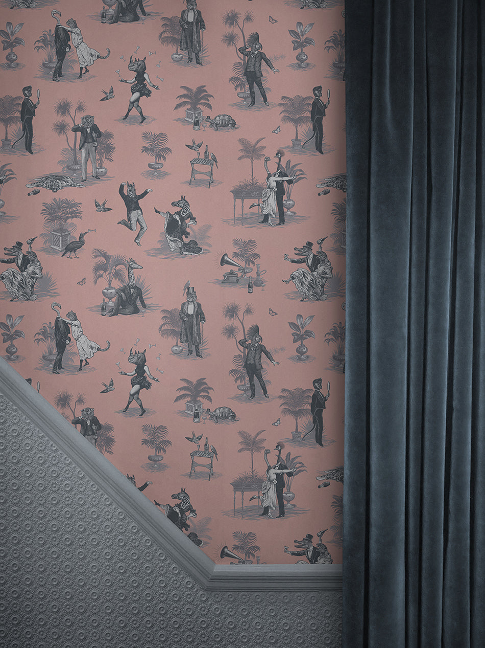 Safari Soiree Wallpaper Sample