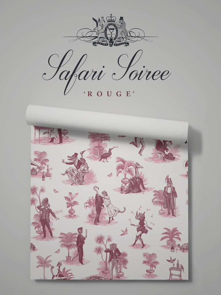 Safari Soiree Wallpaper Sample