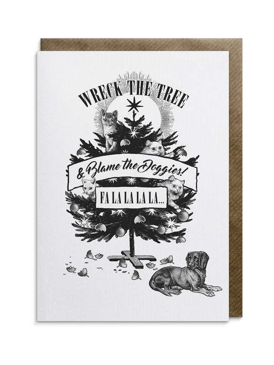 Cats of Christmas Greeting Card