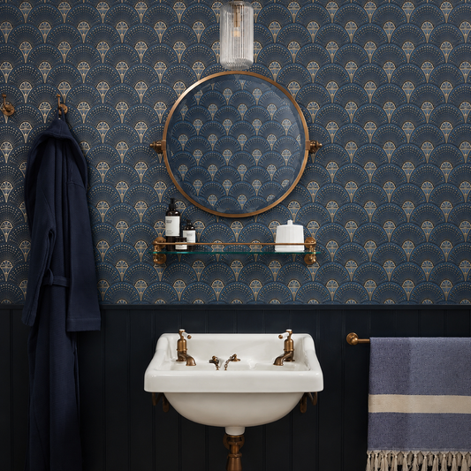 How To Use Wallpaper In A Bathroom