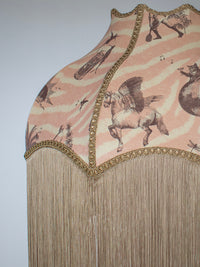 Club Tropikana Fringed Lampshade