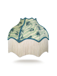 Club Tropikana Fringed Lampshade