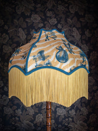 Club Tropikana Fringed Lampshade