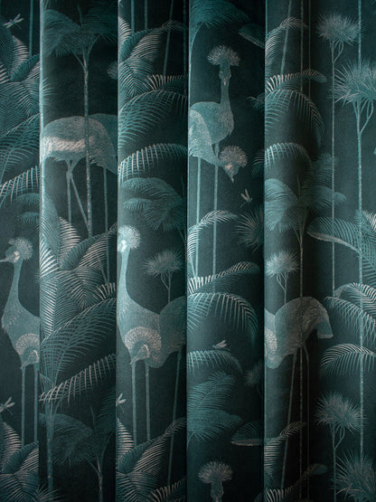 Sample Sale: 5m Crane Fonda 'Emerald' Velvet