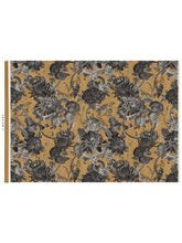 Load image into Gallery viewer, Forbidden Bloom &#39;Gold&#39; Recycled Velvet Sample