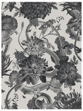 Load image into Gallery viewer, Forbidden Bloom &#39;Monochrome&#39; Recycled Velvet Sample