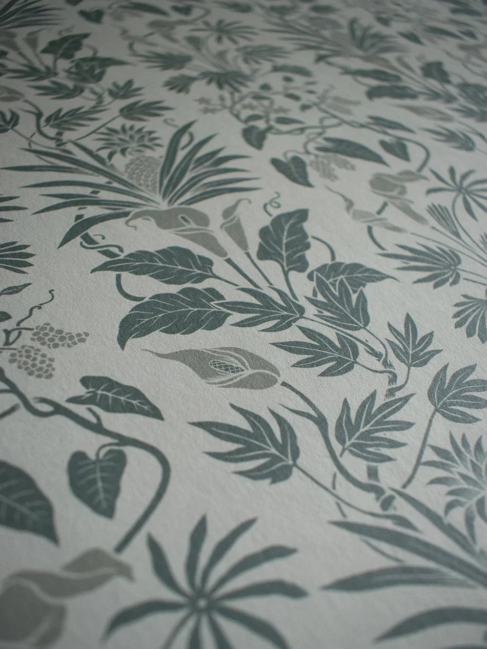 Sample Sale: Little Botanize 'Historic Sage' Wallpaper