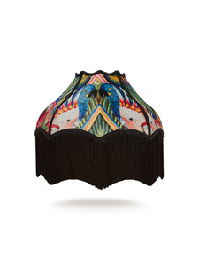 Divine Plumage Fringed Lampshade