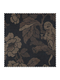 Drunken Monkey 'Black Gold' Recycled Velvet Sample