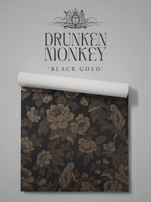 Drunken Monkey Wallpaper Sample