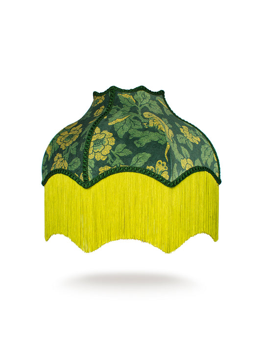 Drunken Monkey 'Jungle' Fringed Lampshade