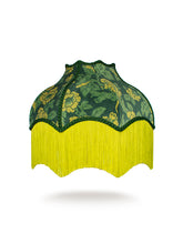 Load image into Gallery viewer, Drunken Monkey &#39;Jungle&#39; Fringed Lampshade