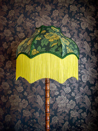 Drunken Monkey 'Jungle' Fringed Lampshade